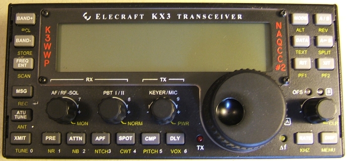 KX3 Bezel - mounted